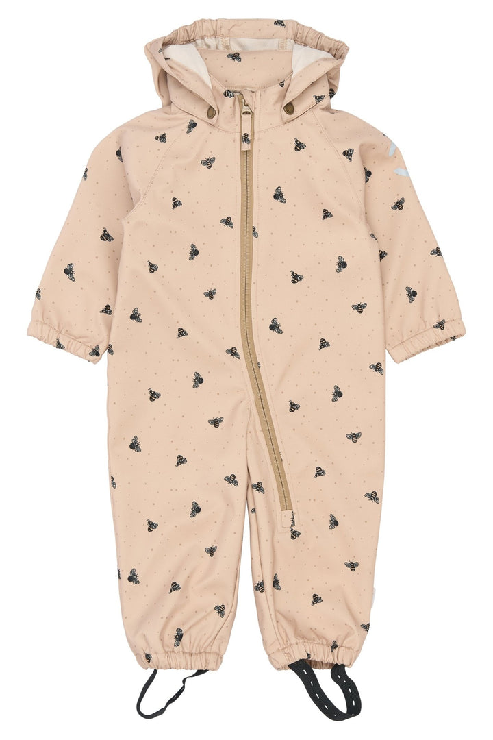 Mikk - Line Softshelldress - Bumble Bee for barn - Brobrobrille