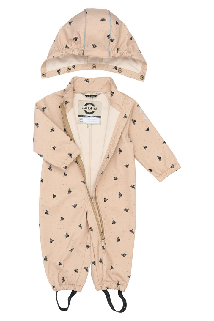 Mikk - Line Softshelldress - Bumble Bee for barn - Brobrobrille