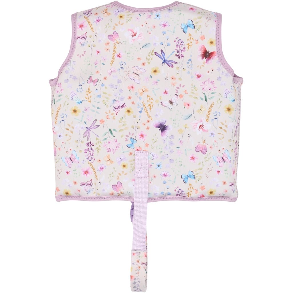 Mikk - Line Svømmevest - Butterfly AOP for barn - Brobrobrille