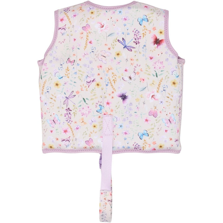 Mikk - Line Svømmevest - Butterfly AOP for barn - Brobrobrille