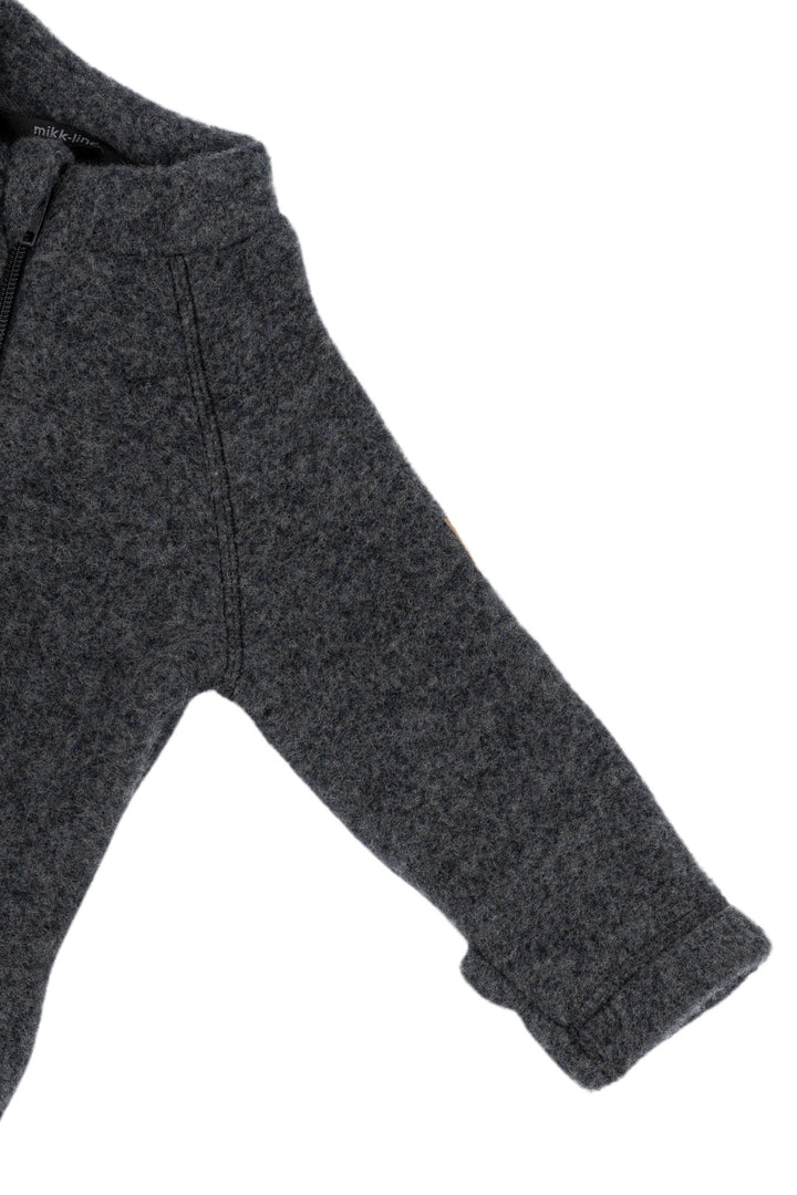 Mikk - Line Ull Heldress - Anthracite Melange for barn - Brobrobrille