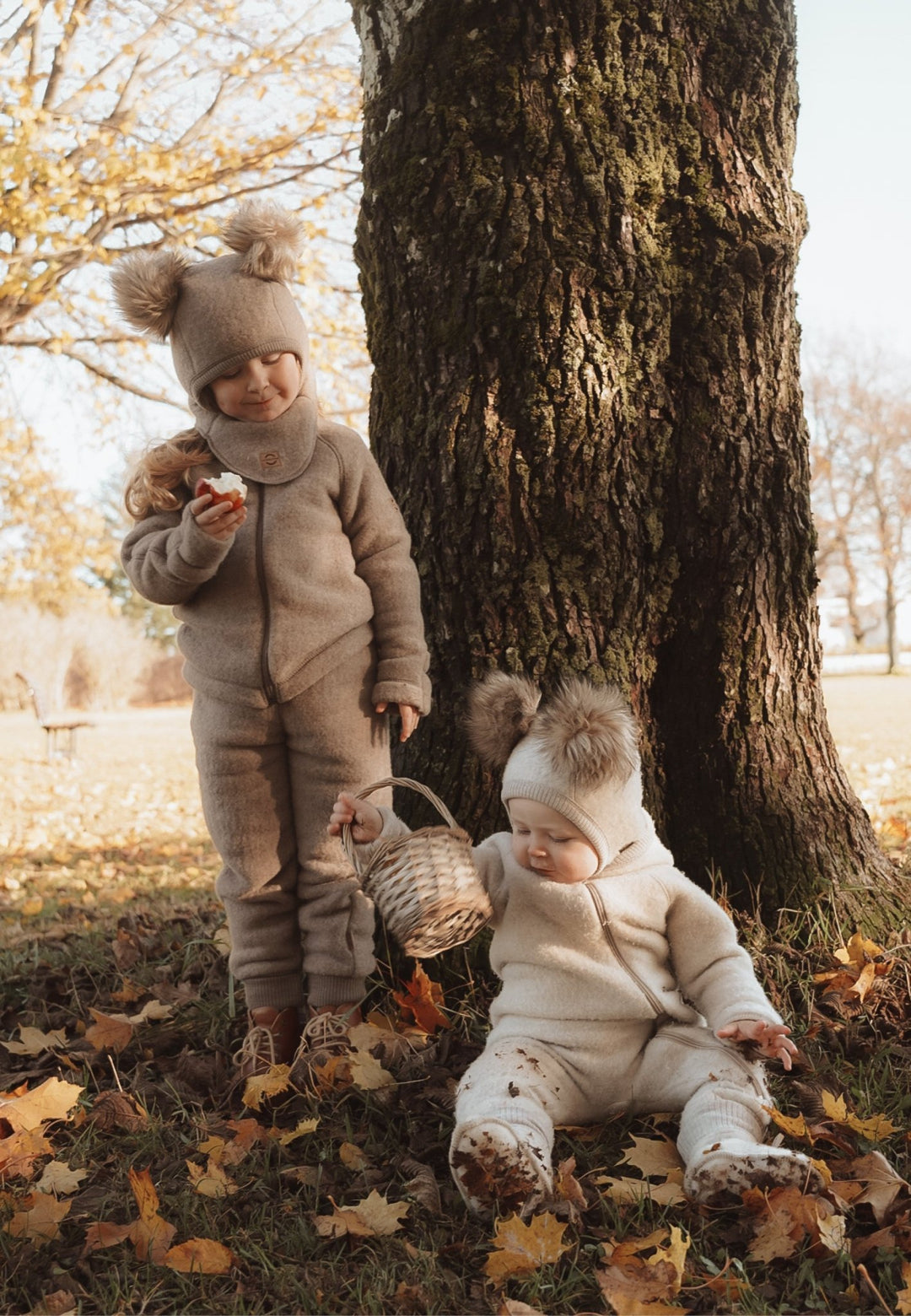 Mikk - Line Ull Heldress – Melange Denver for barn - Brobrobrille