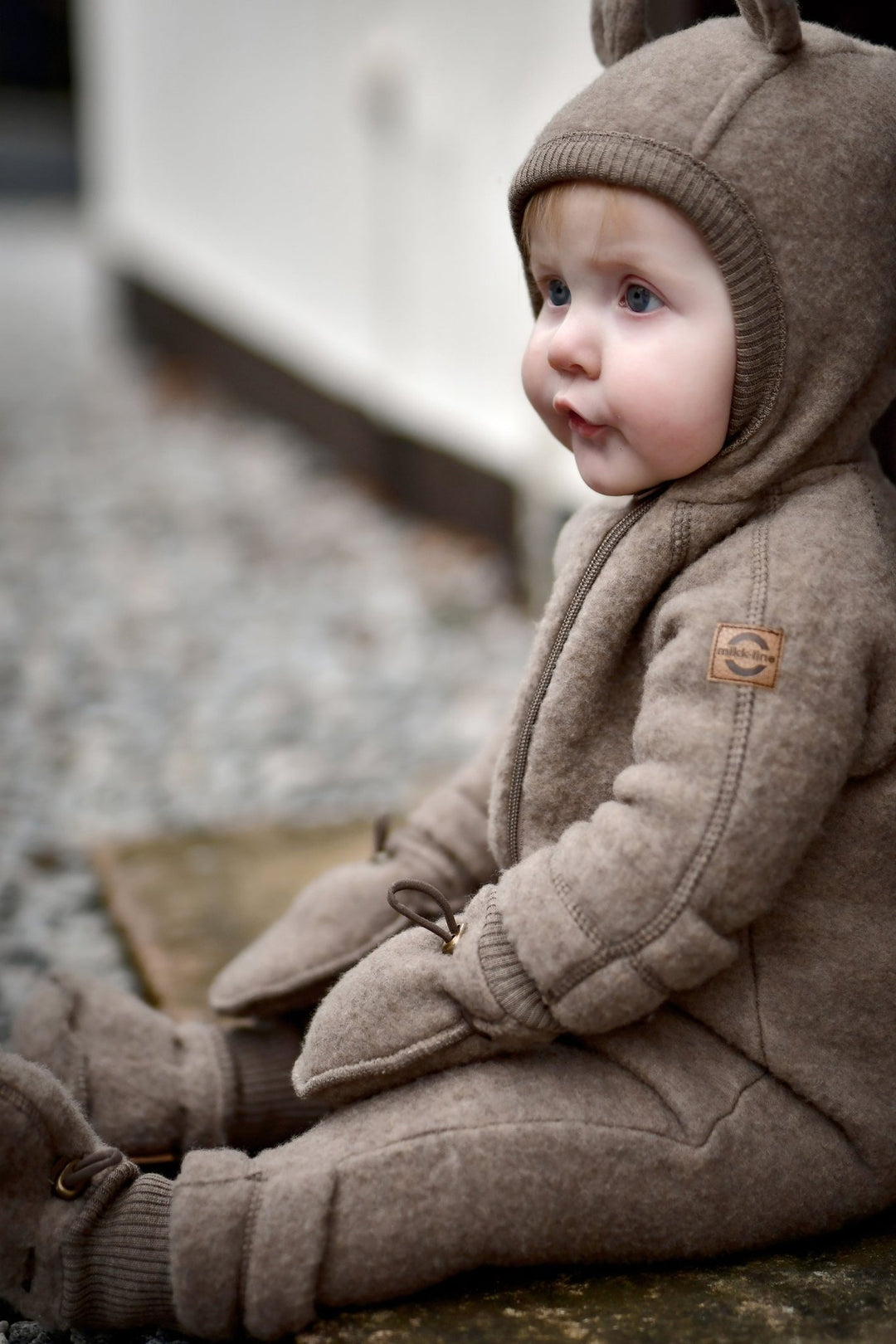 Mikk - Line Ull Heldress – Melange Denver for barn - Brobrobrille