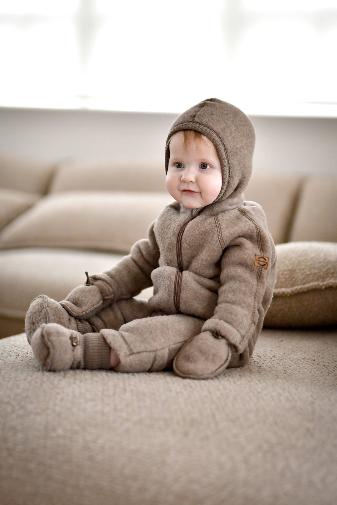 Mikk - Line Ull Heldress – Melange Denver for barn - Brobrobrille