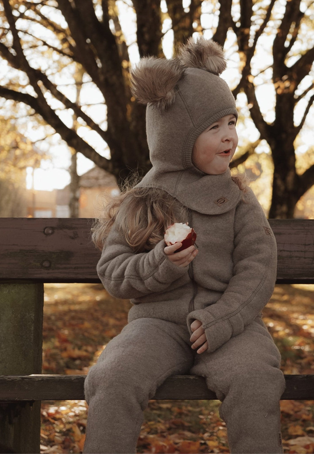 Mikk - Line Ull Heldress – Melange Denver for barn - Brobrobrille