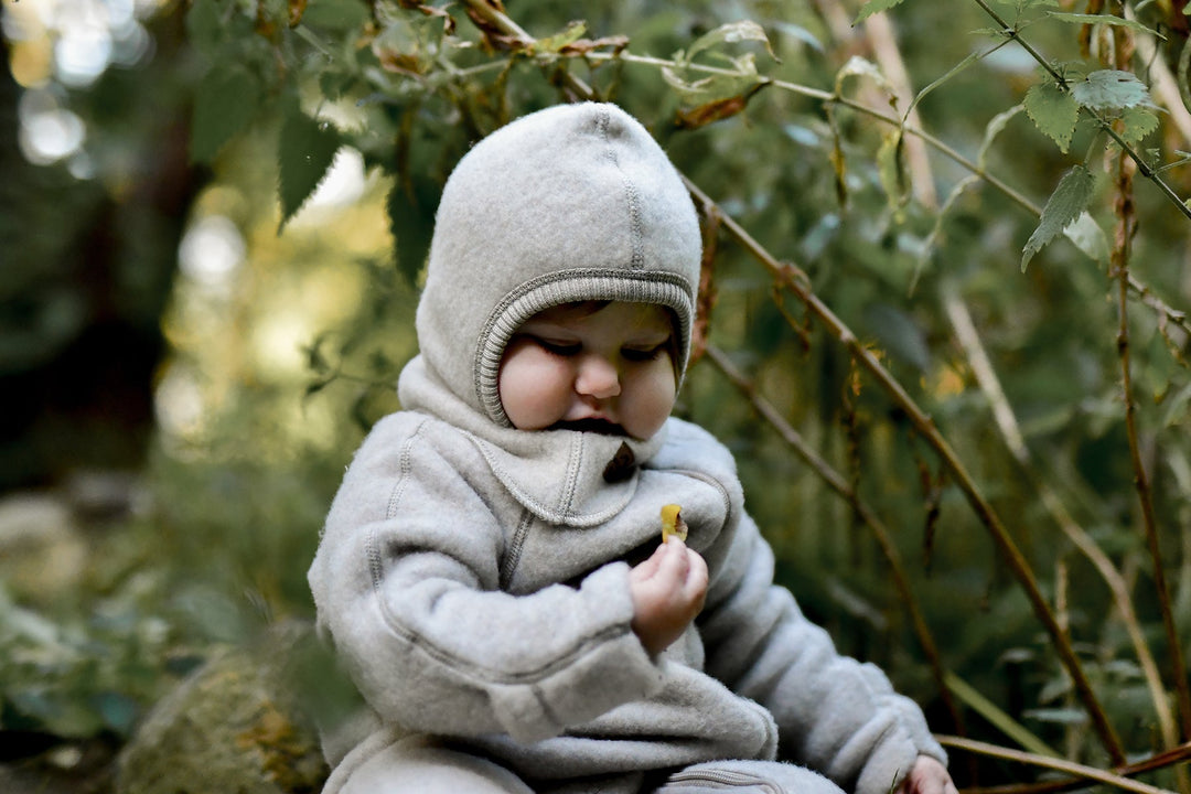 Mikk - Line Ull Heldress – Melange Offwhite for barn - Brobrobrille