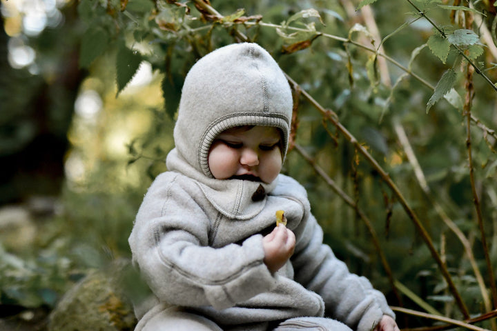 Mikk - Line Ull Heldress – Melange Offwhite for barn - Brobrobrille