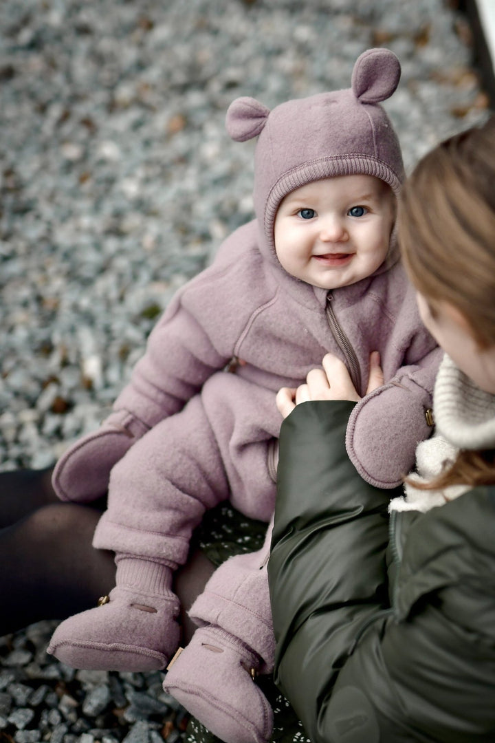 Mikk - Line Ull Heldress - Twilight Mauve for barn - Brobrobrille