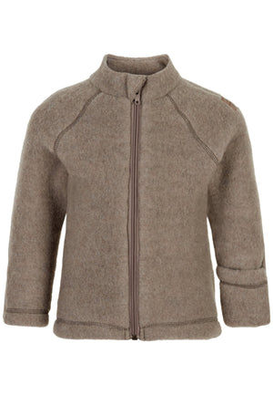 Mikk - Line Ulljakke til baby - Melange Denver for barn - Brobrobrille