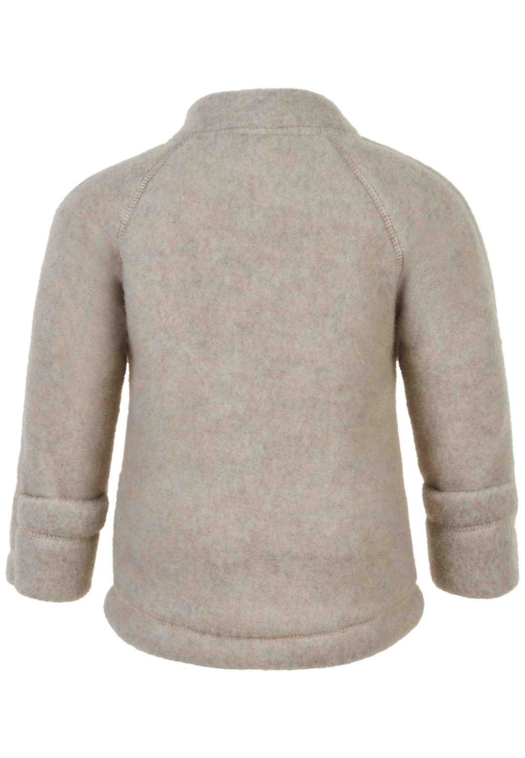 Mikk - Line Ulljakke til baby - Melange OffWhite for barn - Brobrobrille