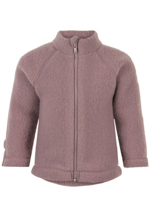 Mikk - Line Ulljakke til baby - Twilight Mauve for barn - Brobrobrille