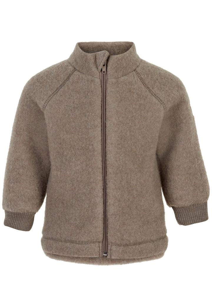 Mikk - Line Ulljakke til barn - Melange Denver for barn - Brobrobrille