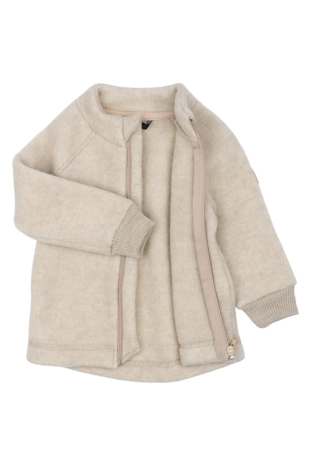 Mikk - Line Ulljakke til barn - Melange OffWhite for barn - Brobrobrille