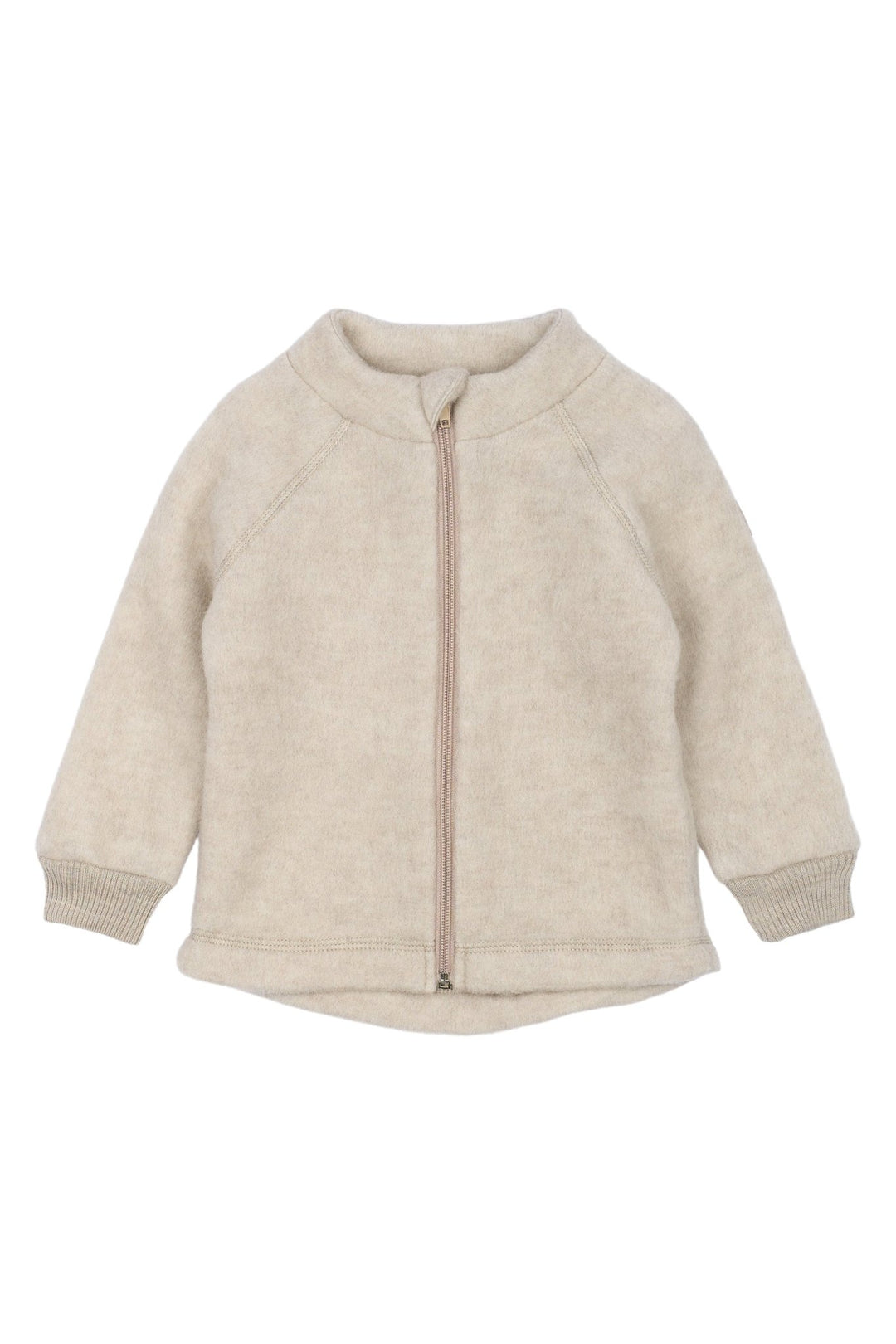 Mikk - Line Ulljakke til barn - Melange OffWhite for barn - Brobrobrille