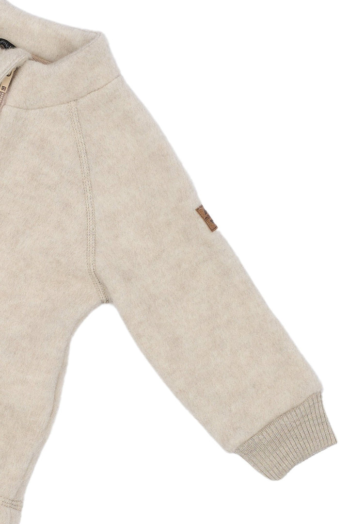 Mikk - Line Ulljakke til barn - Melange OffWhite for barn - Brobrobrille
