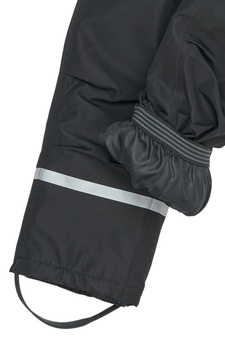 Mikk-Line Uni Snow Pant Solid vanntett vinterbukse for barn - Black for barn - Brobrobrille