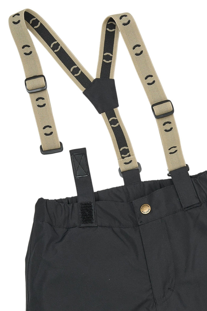 Mikk-Line Uni Snow Pant Solid vanntett vinterbukse for barn - Black for barn - Brobrobrille