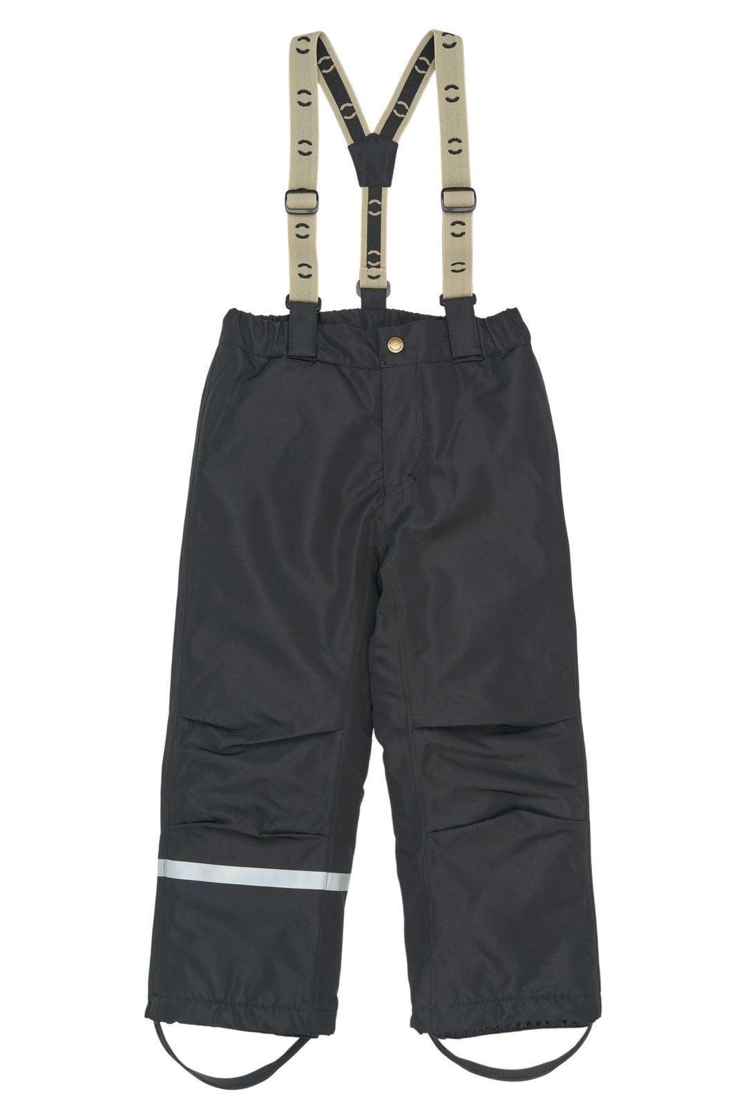 Mikk-Line Uni Snow Pant Solid vanntett vinterbukse for barn - Black for barn - Brobrobrille