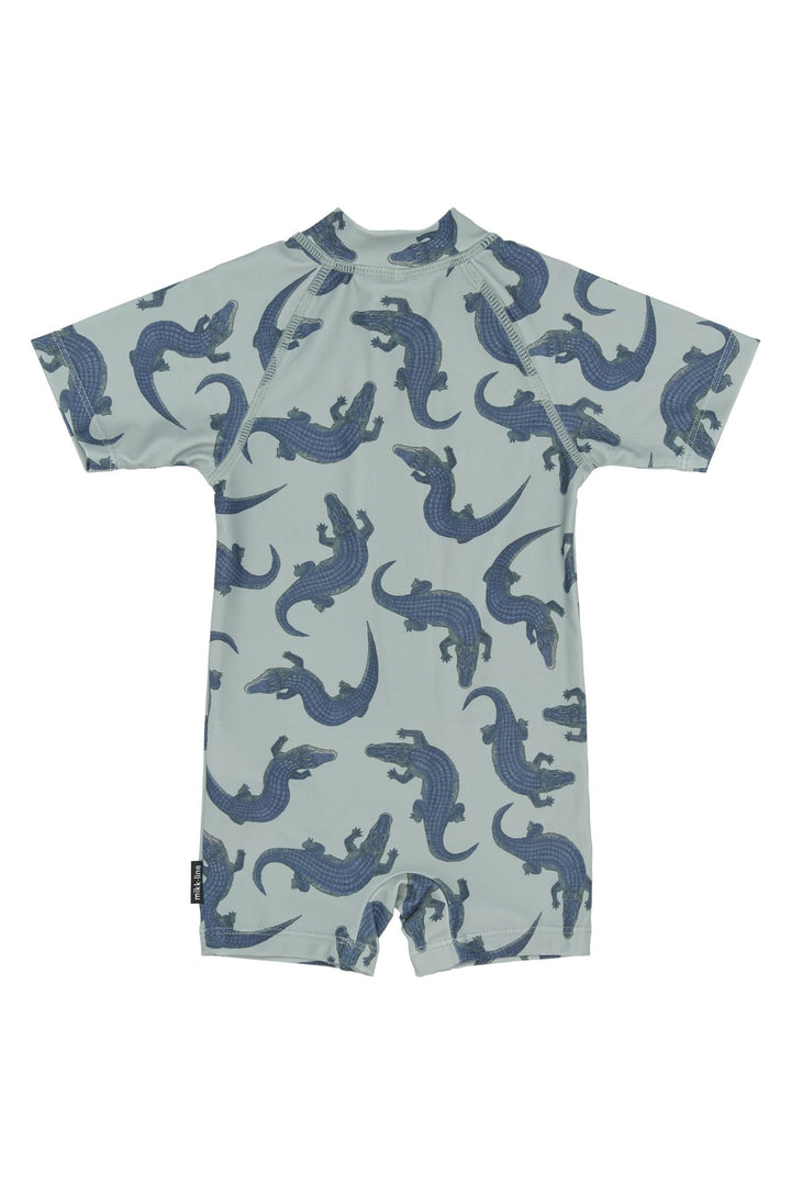 Mikk - Line UV - drakt kortermet - Croco AOP for barn - Brobrobrille