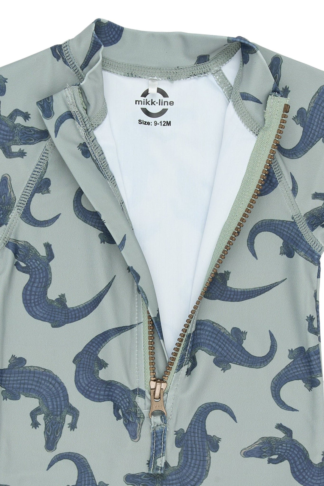 Mikk - Line UV - drakt kortermet - Croco AOP for barn - Brobrobrille