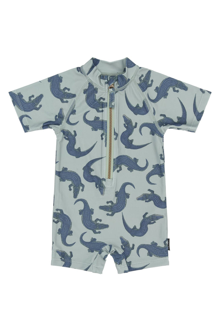 Mikk - Line UV - drakt kortermet - Croco AOP for barn - Brobrobrille