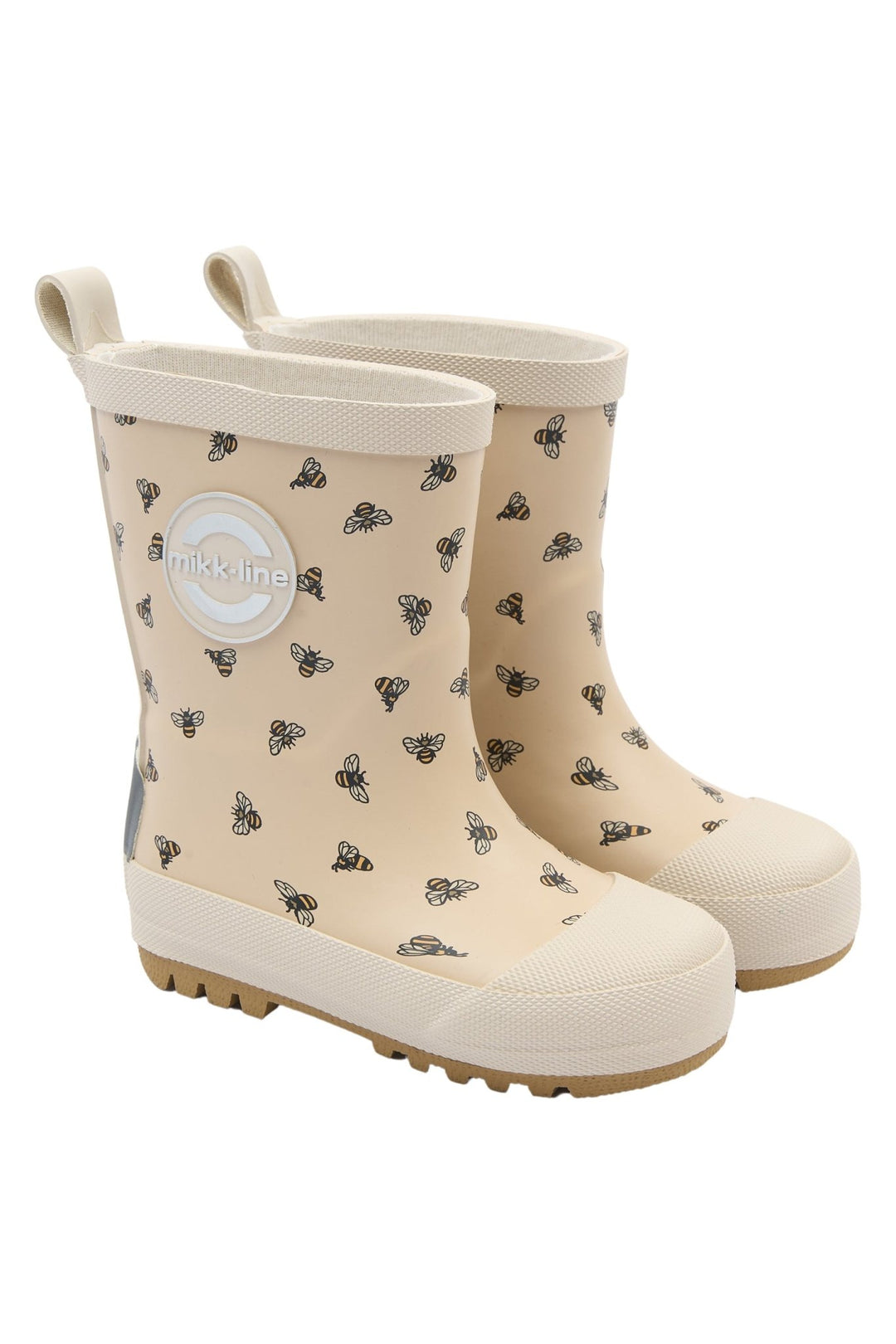 Mikk - Line Wellies Gummistøvler - Bumble Bee for barn - Brobrobrille