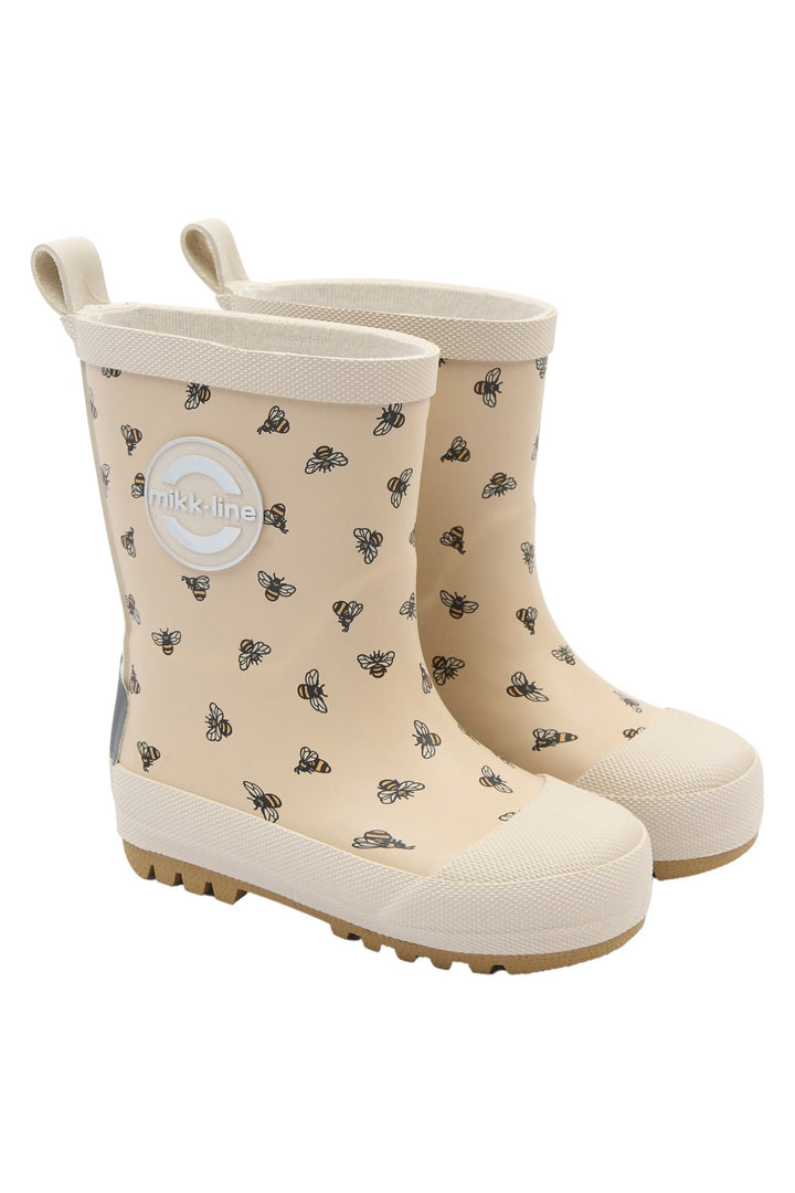 Mikk - Line Wellies Gummistøvler - Bumble Bee for barn - Brobrobrille