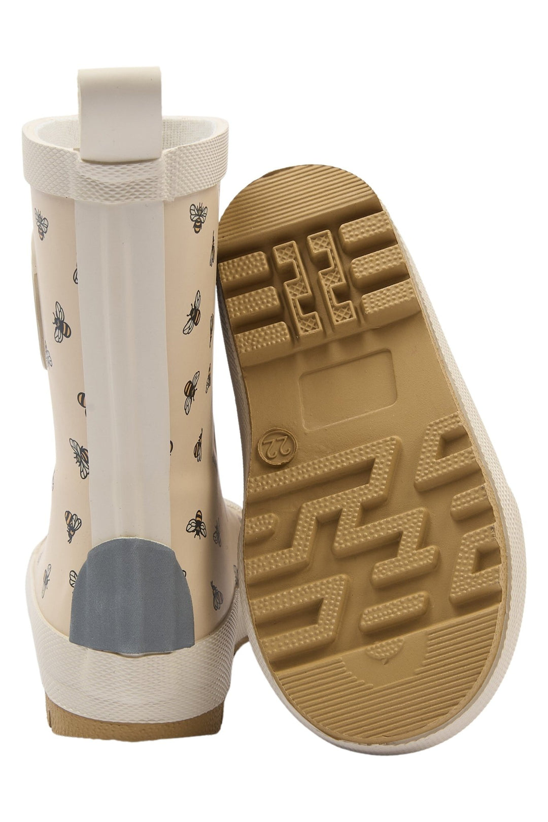Mikk - Line Wellies Gummistøvler - Bumble Bee for barn - Brobrobrille