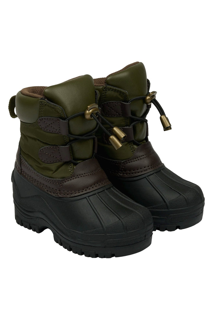 Mikk - Line Winter Boot - Burnt Olive for barn - Brobrobrille
