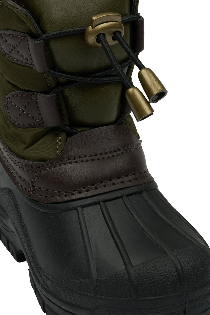 Mikk - Line Winter Boot - Burnt Olive for barn - Brobrobrille