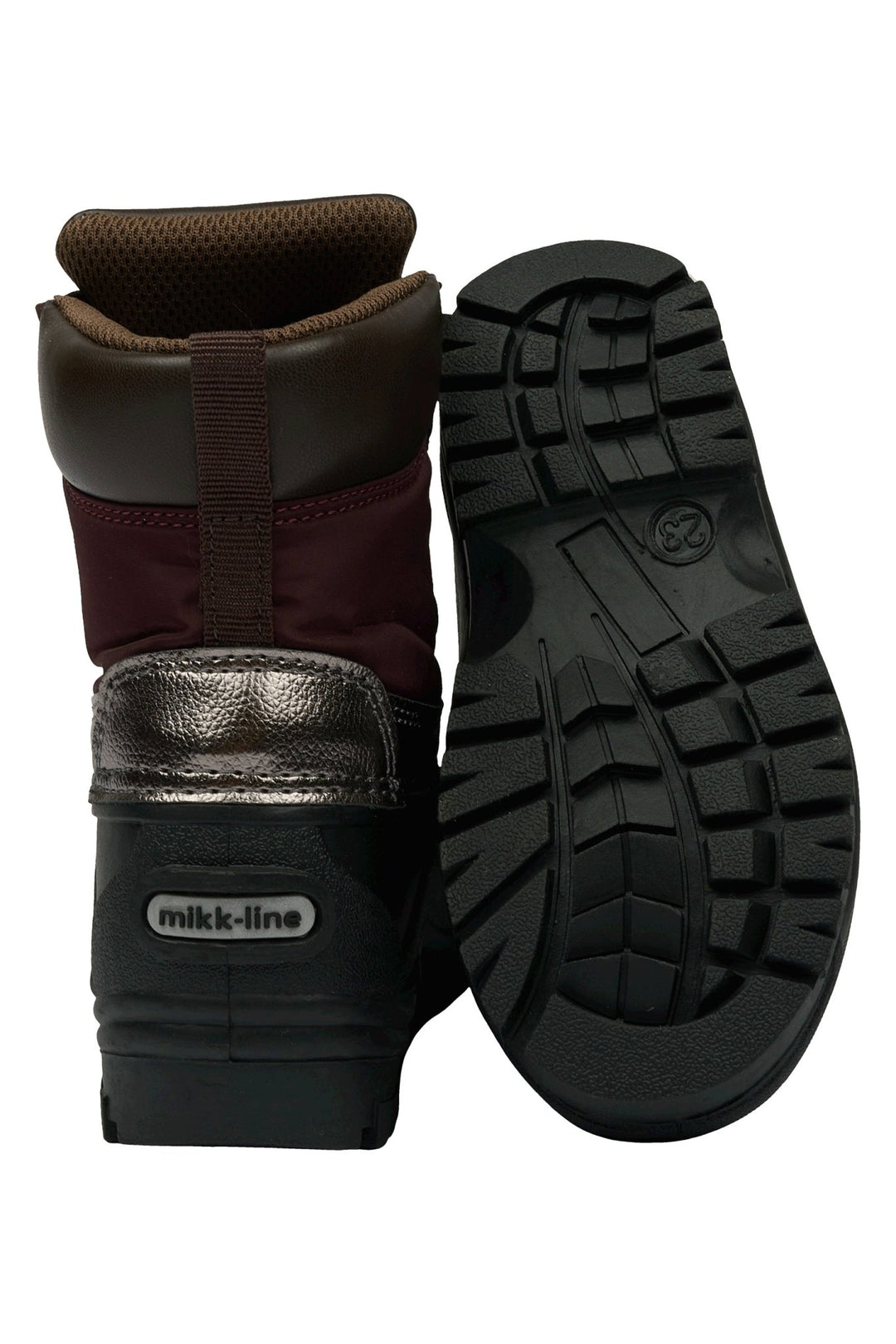Mikk - Line Winter Boot - French Roast for barn - Brobrobrille