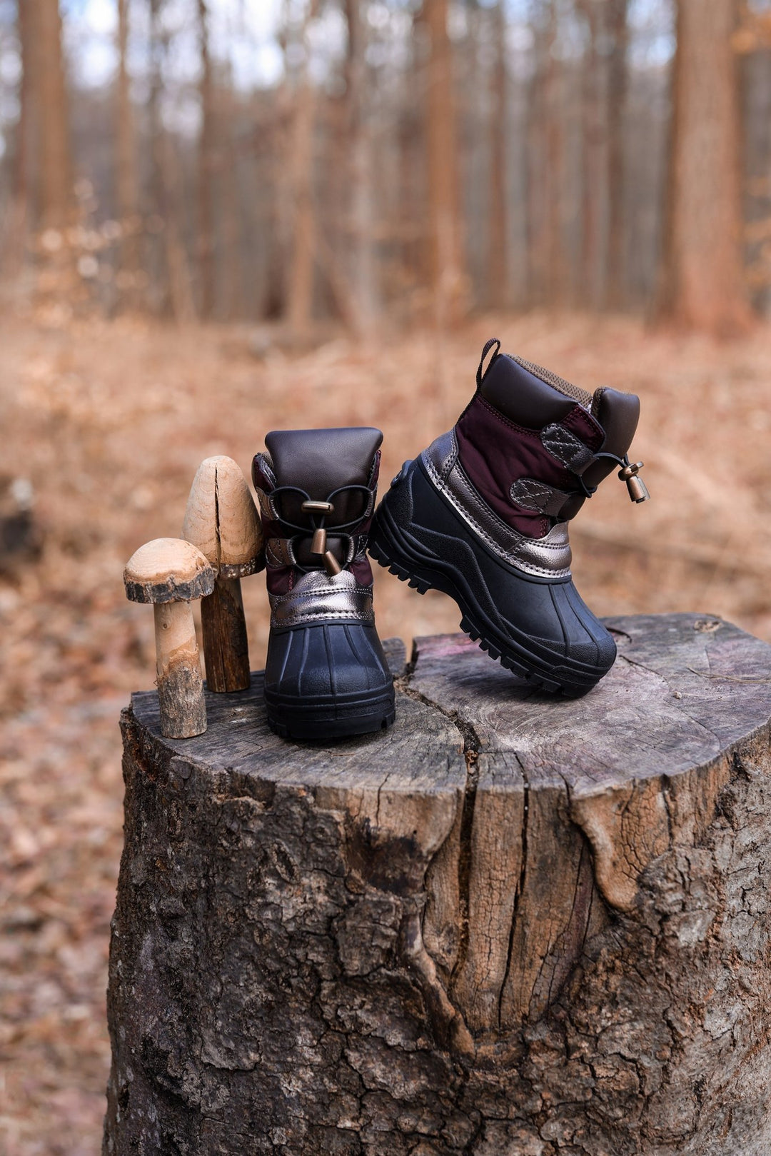 Mikk - Line Winter Boot - French Roast for barn - Brobrobrille