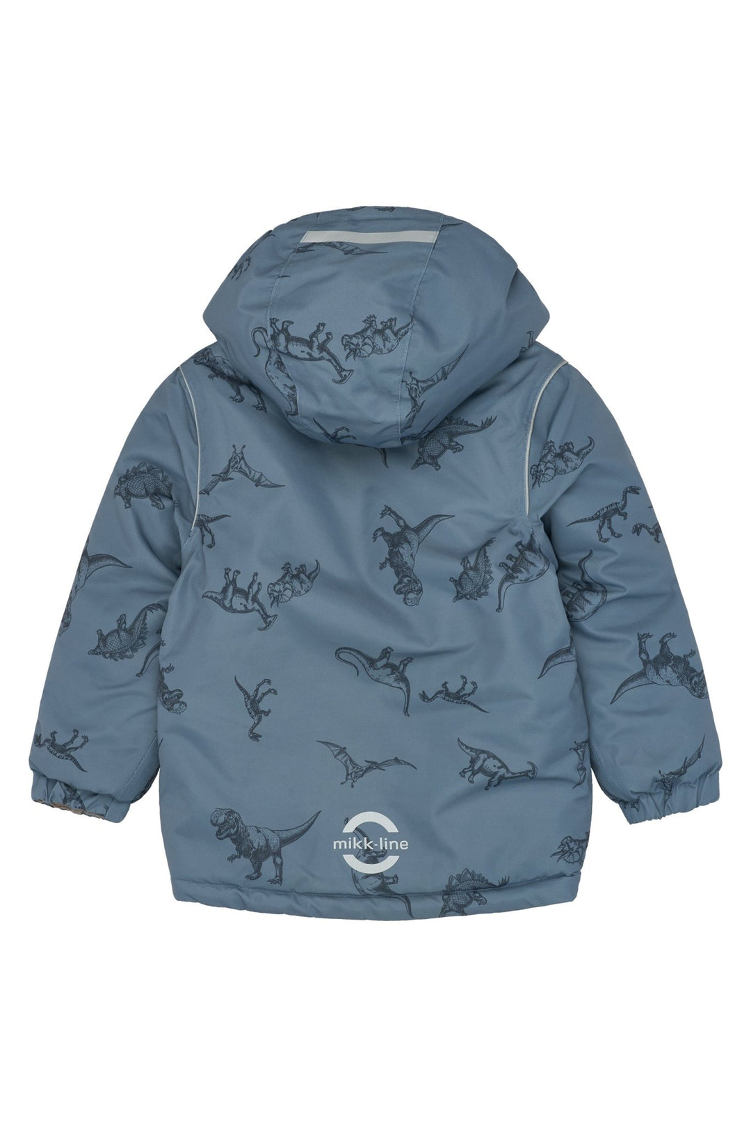 Mikk-Line Winter Jacket AOP vanntett vinterjakke for barn - Dino Stroke AOP for barn - Brobrobrille