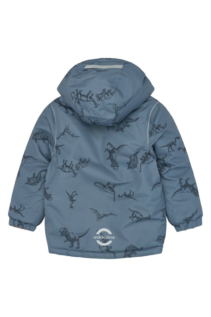 Mikk-Line Winter Jacket AOP vanntett vinterjakke for barn - Dino Stroke AOP for barn - Brobrobrille