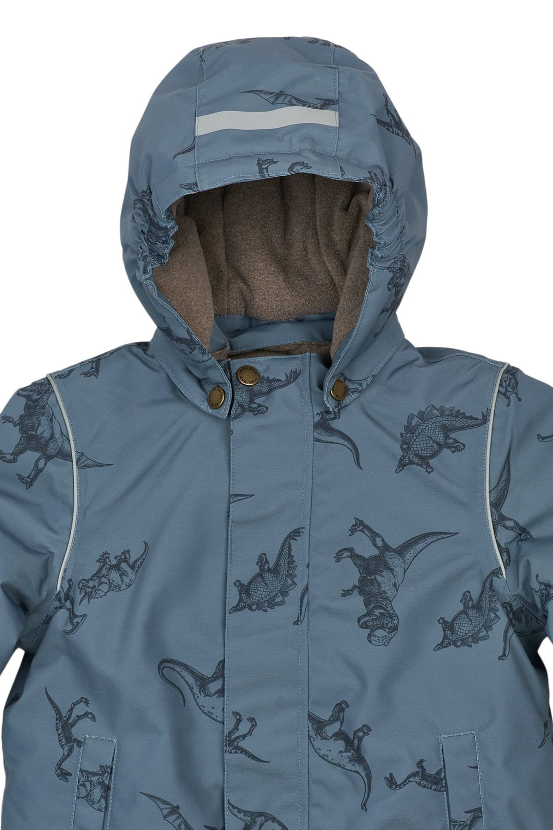 Mikk-Line Winter Jacket AOP vanntett vinterjakke for barn - Dino Stroke AOP for barn - Brobrobrille