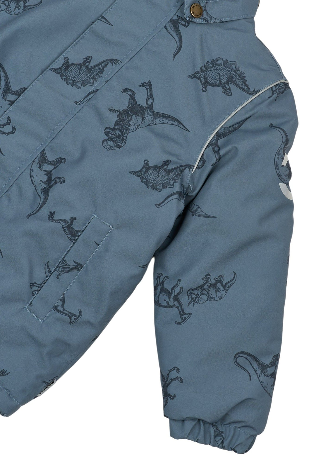 Mikk-Line Winter Jacket AOP vanntett vinterjakke for barn - Dino Stroke AOP for barn - Brobrobrille