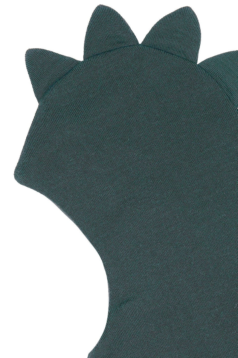 Mikk-Line Wool Fullface Dino balaclava i ull - Dark Slate for barn - Brobrobrille