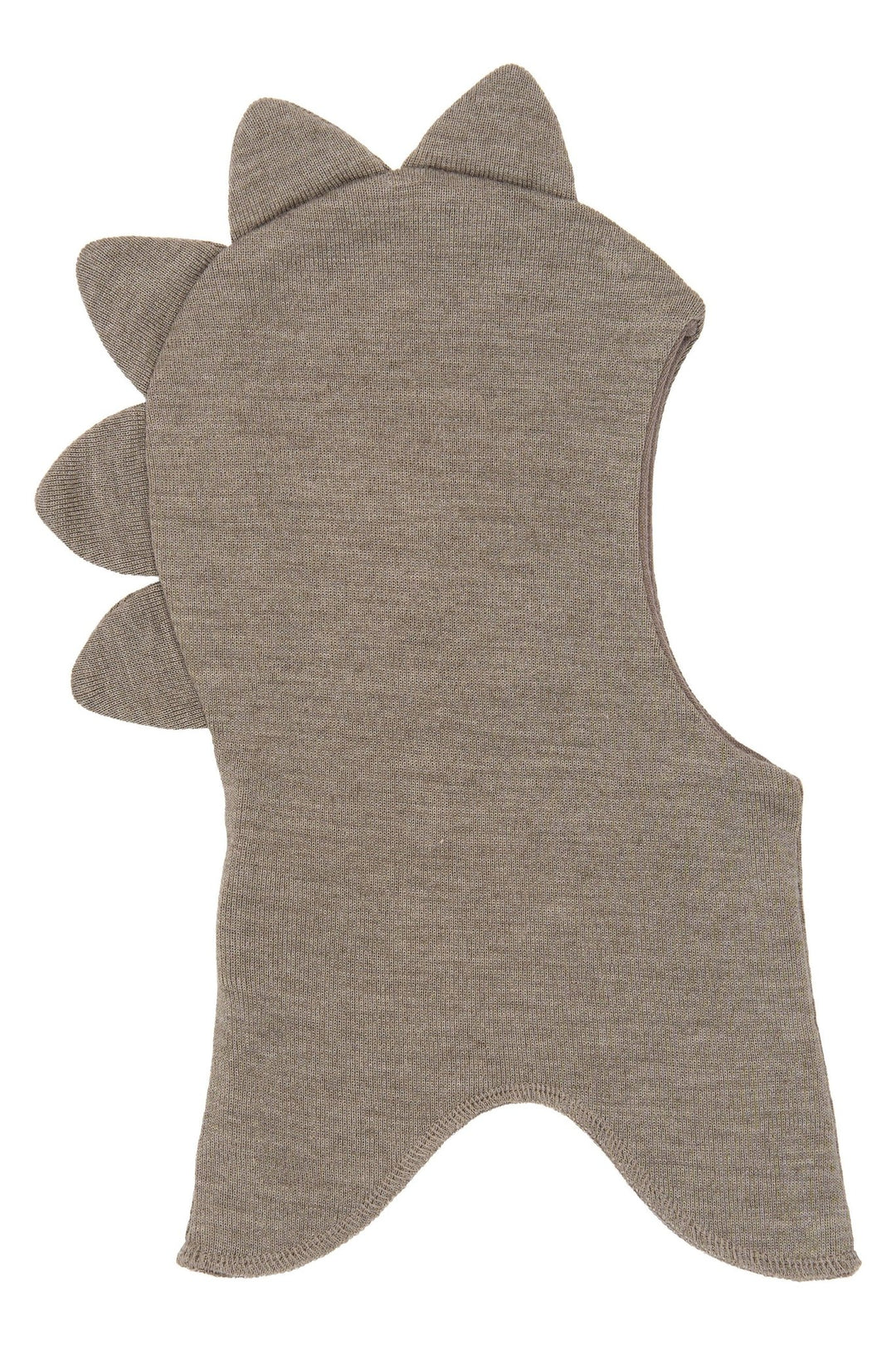Mikk-Line Wool Fullface Dino balaclava i ull - Melange Denver for barn - Brobrobrille