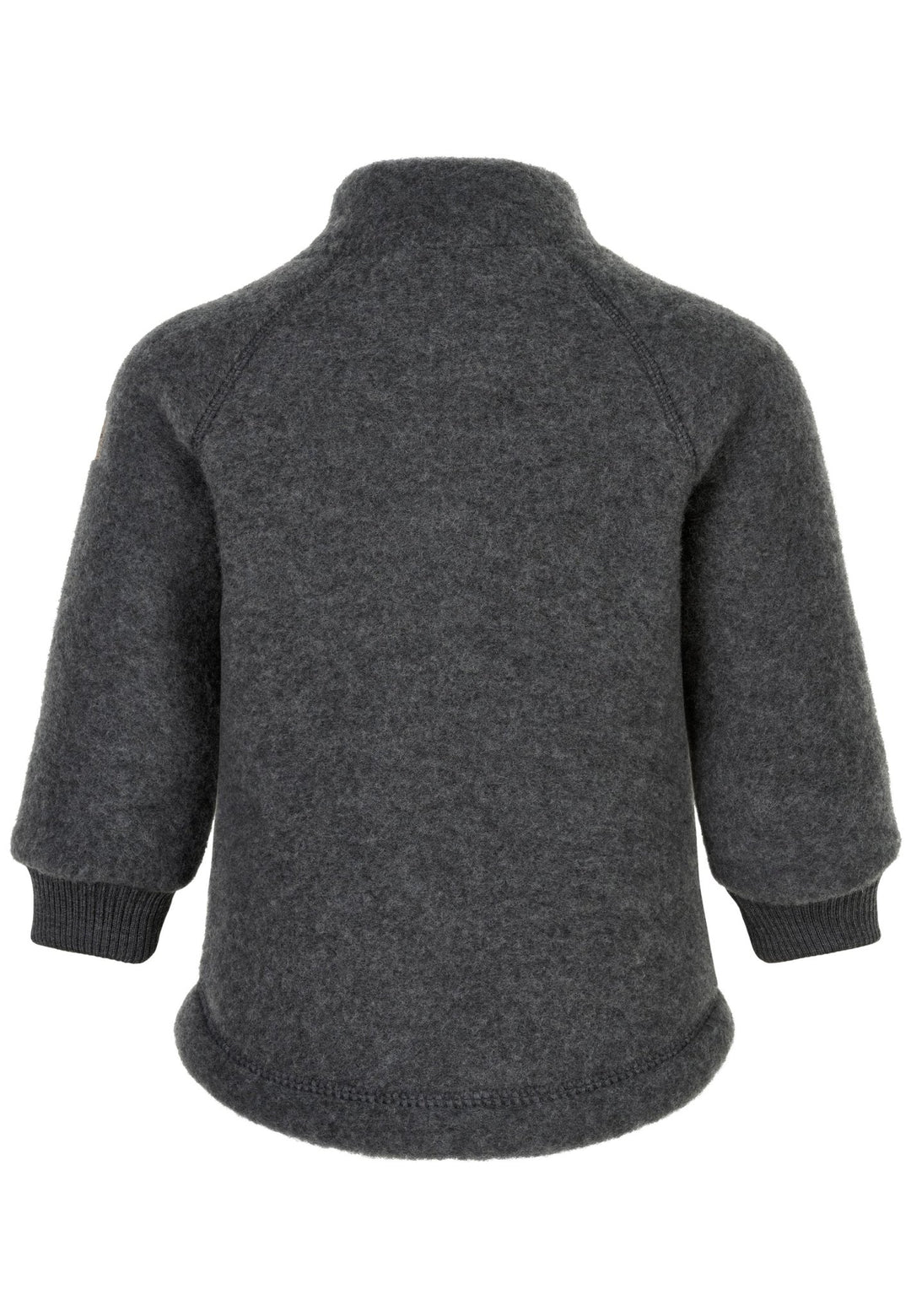 Mikk-Line Wool Jacket ulljakke for barn - Anthracite Melange for barn - Brobrobrille