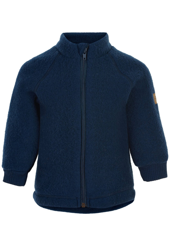 Mikk-Line Wool Jacket ulljakke for barn - Blue Nights for barn - Brobrobrille