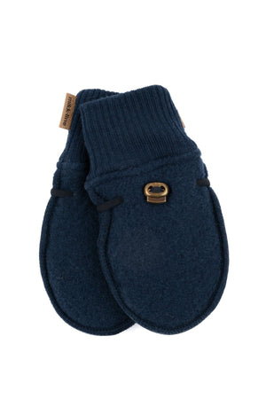 Mikk-Line Wool Mittens ullvotter for baby - Blue Nights for barn - Brobrobrille