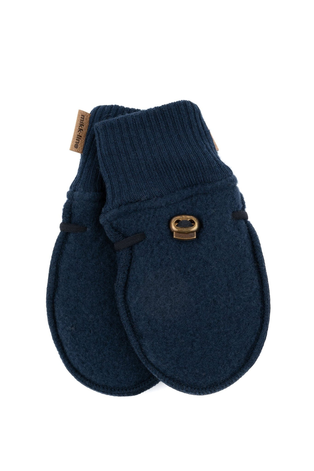 Mikk-Line Wool Mittens ullvotter for baby - Blue Nights for barn - Brobrobrille