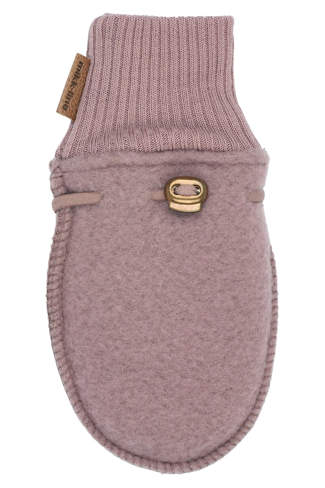 Mikk-Line Wool Mittens ullvotter for baby - Twilight Mauve for barn - Brobrobrille