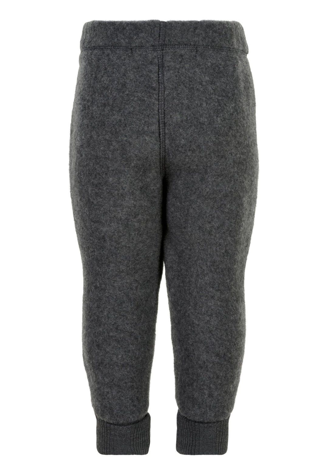 Mikk-Line Wool Pants ullbukse for barn - Anthracite Melange for barn - Brobrobrille
