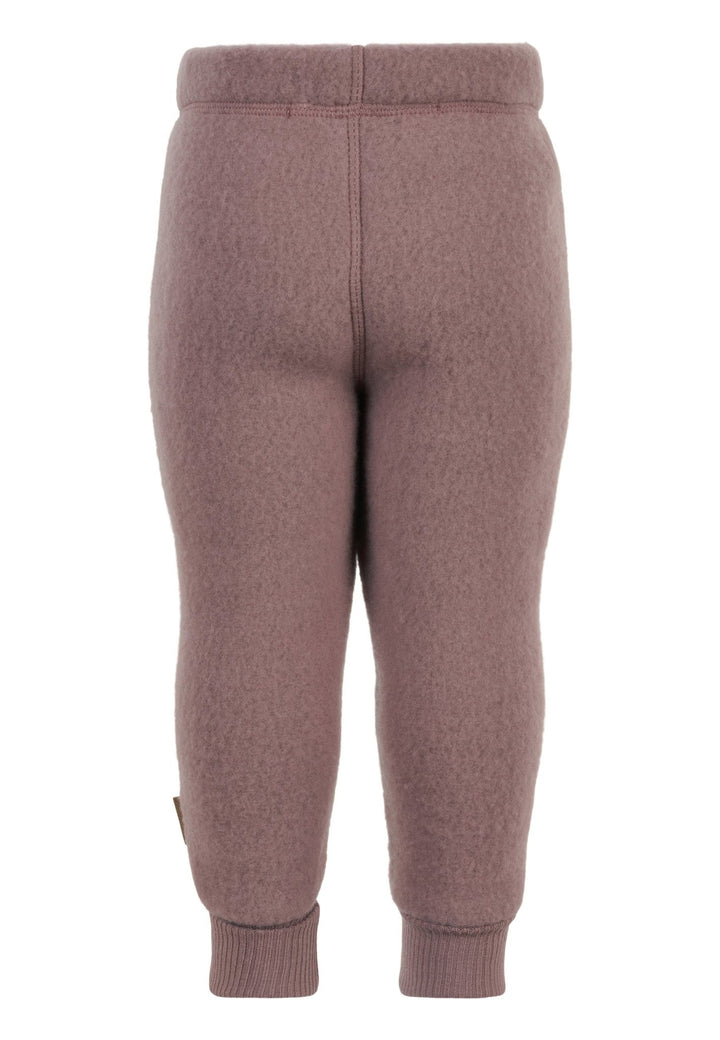Mikk-Line Wool Pants ullbukse for barn - Twilight Mauve for barn - Brobrobrille