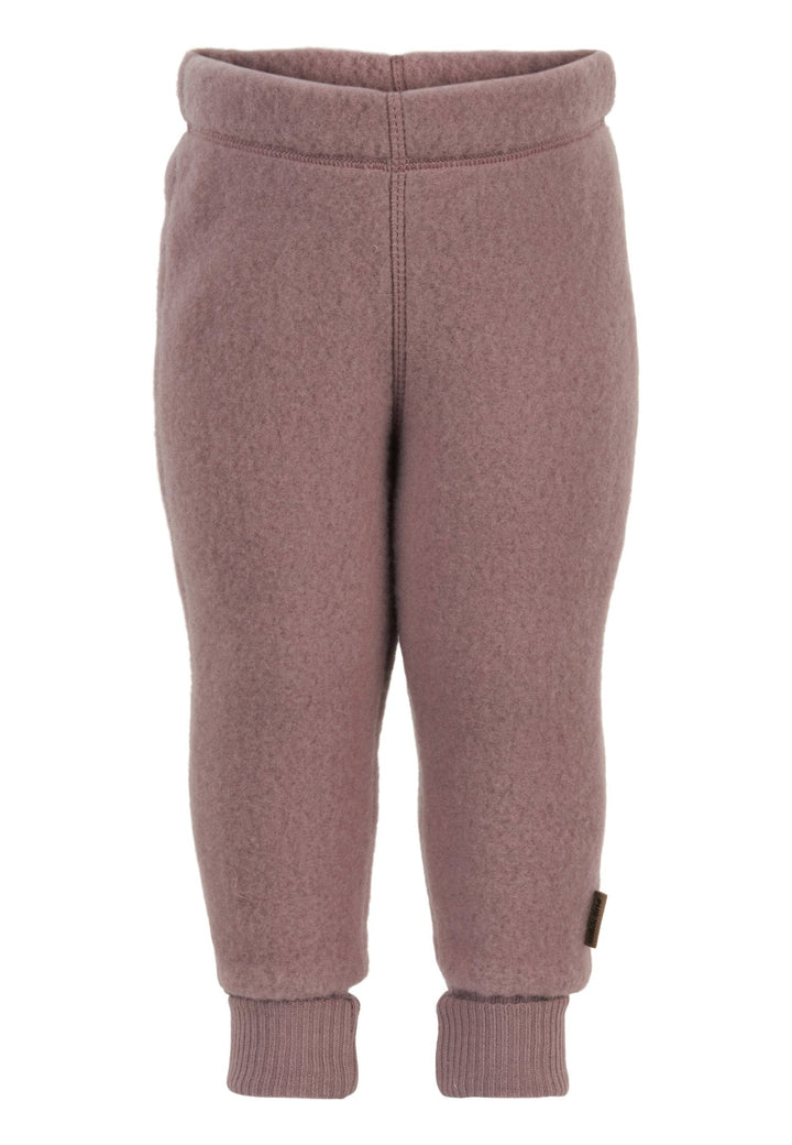 Mikk-Line Wool Pants ullbukse for barn - Twilight Mauve for barn - Brobrobrille