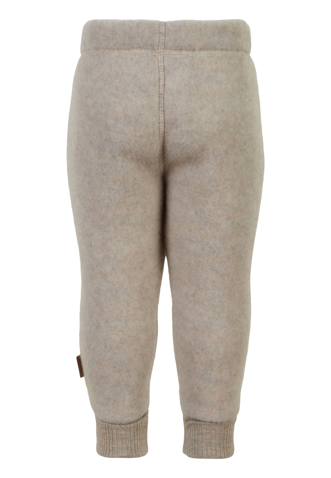 Mikk-Line Wool Pants ullbukse til baby - Melange Offwhite for barn - Brobrobrille