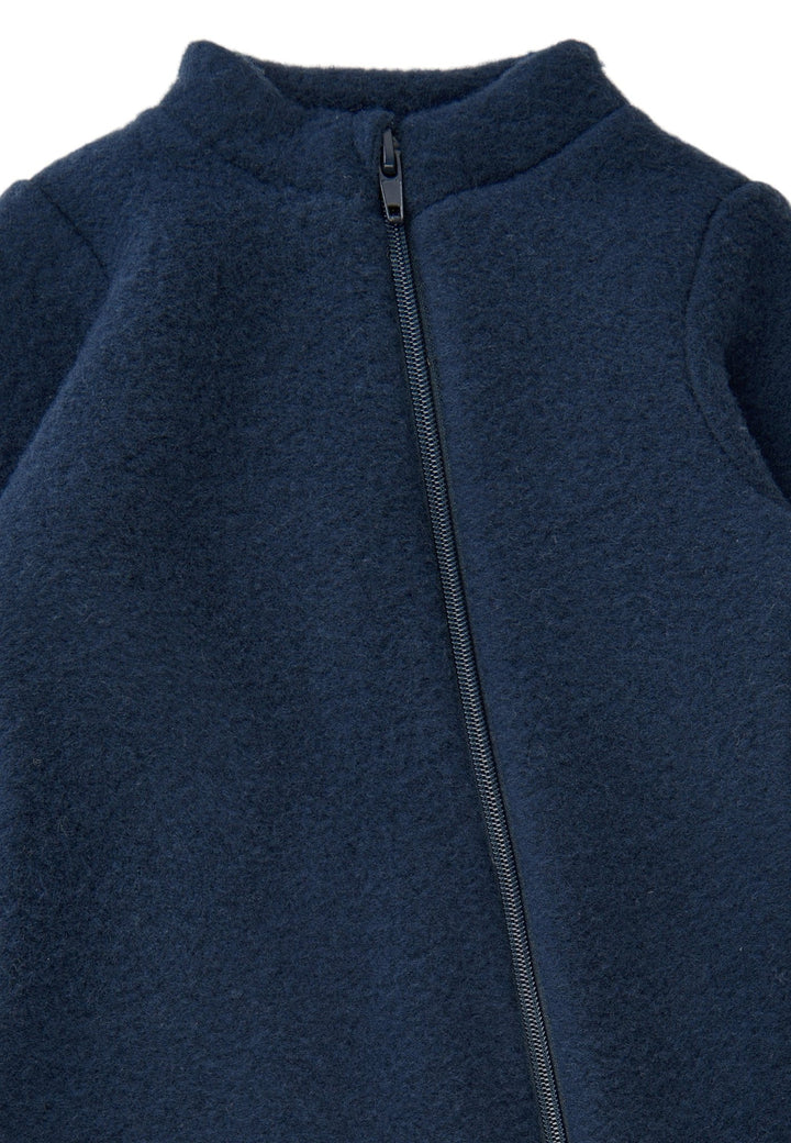 Mikk-Line Wool Suit w Rib ulldress for baby - Blue Nights for barn - Brobrobrille