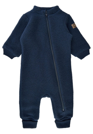 Mikk-Line Wool Suit w Rib ulldress for baby - Blue Nights for barn - Brobrobrille