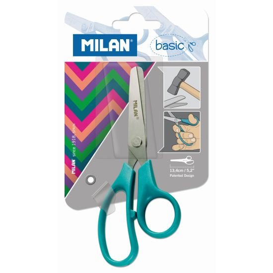 Milan Basic Saks – 13,3 cm med avrundet tupp for barn - Brobrobrille